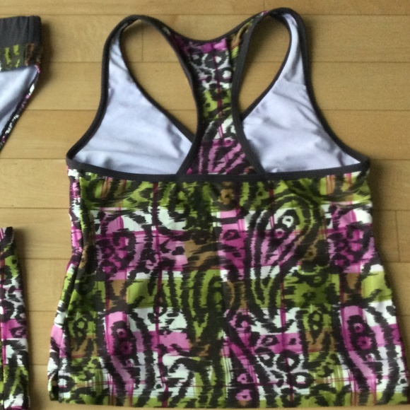 Athleta 3 piece Tankini set, Medium - Picture 3 of 3